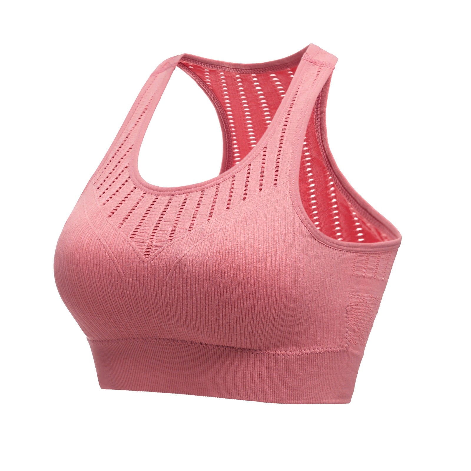 High Impact Padded Sports Bra for Women Fitness Workout Running Yoga Tank Tops Green